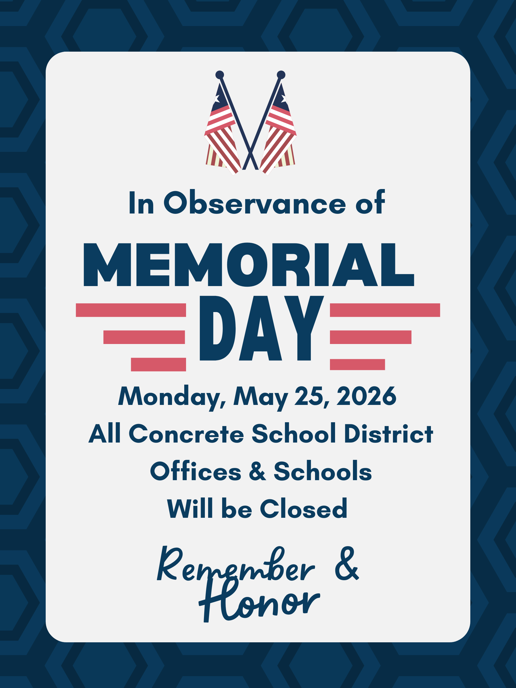 Memorial Day Graphic
